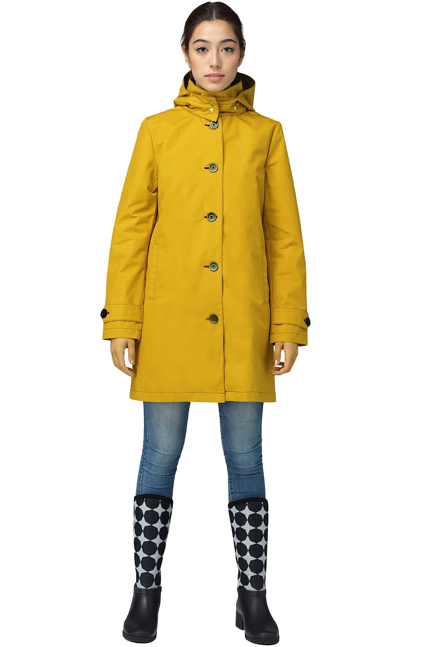 FELLER Outerwear Yellow / XS Queen Anne Trench 2
