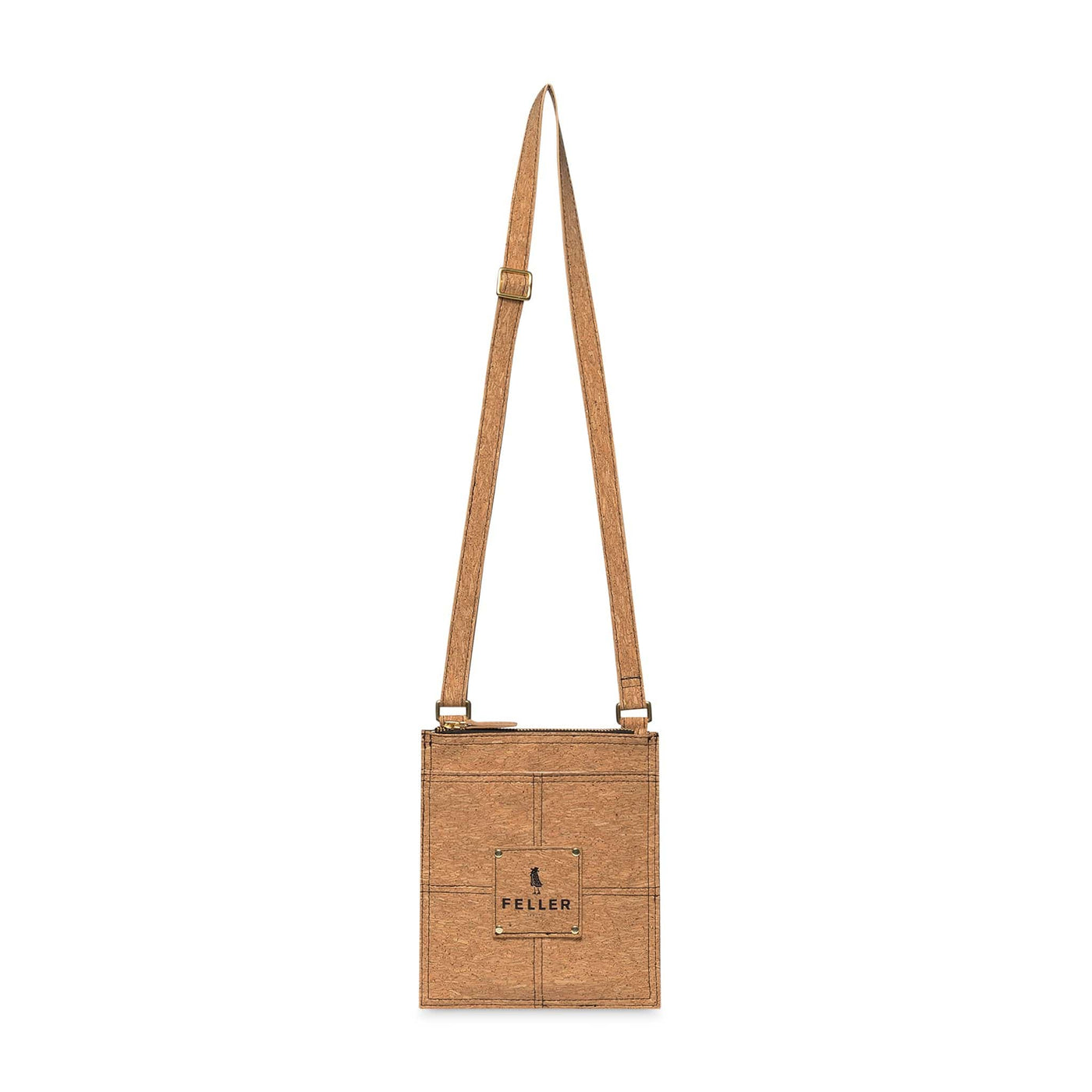 FELLER Bags Natural Brown / OS Madison Cork Crossbody Pochette