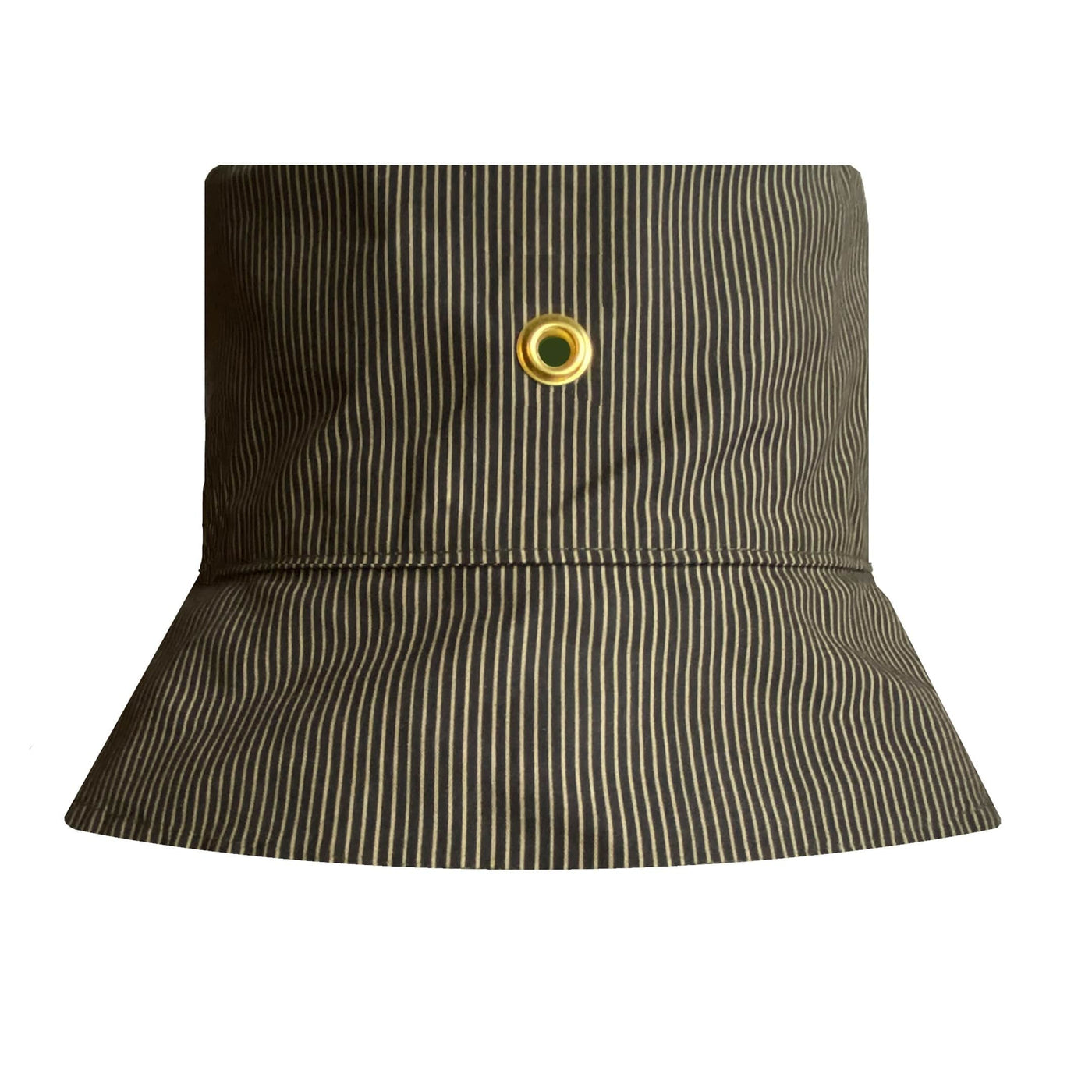FELLER Hats Skinny Stripe / L Blaine Waxed Cotton Bucket Hat